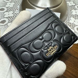 Coach flat cardholder